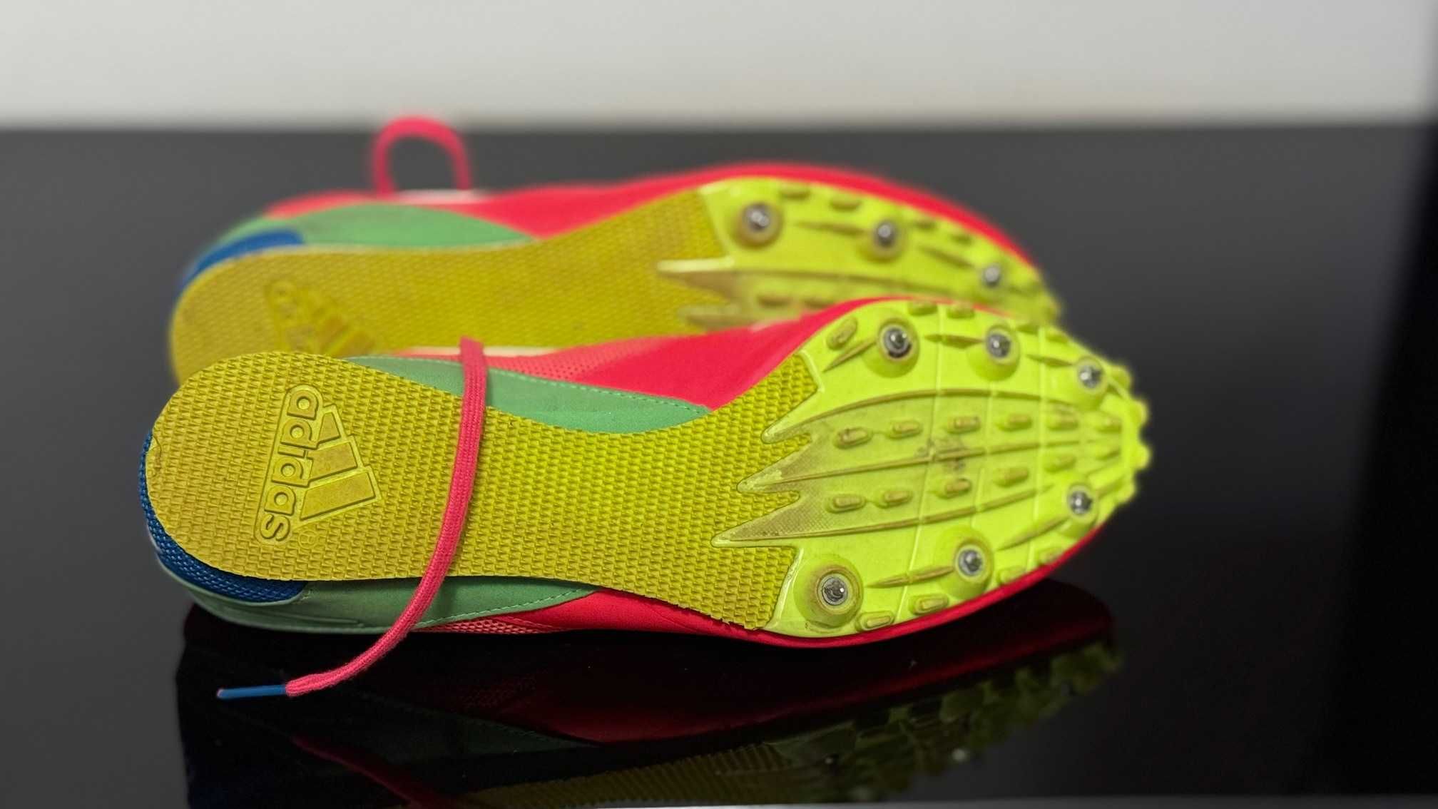 Adidas Techstar Allround 3 | buty kolce do biegania 25cm r. 40 1/3
