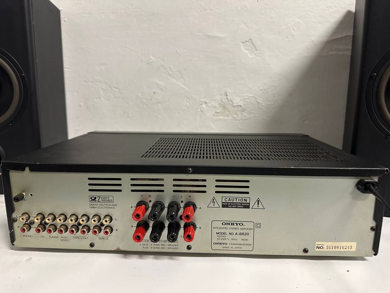 Wzmacniacz stereo Onkyo A-8820, 2 x 85 W, Japan