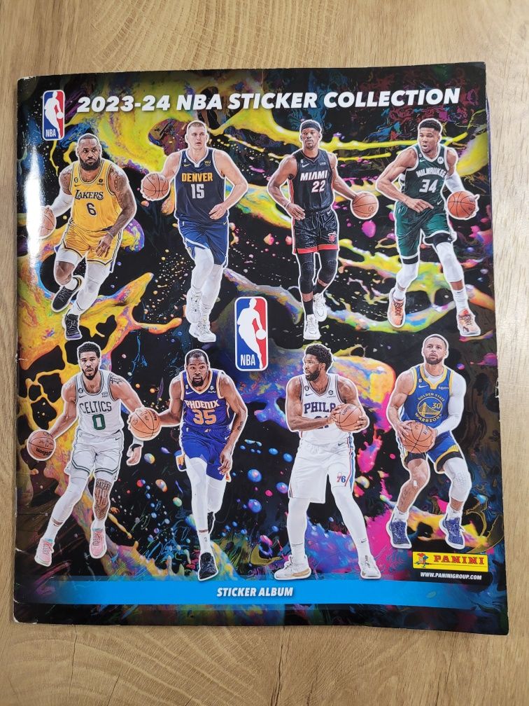 Naklejki NBA Panini 2024 cena za 1 naklejkę