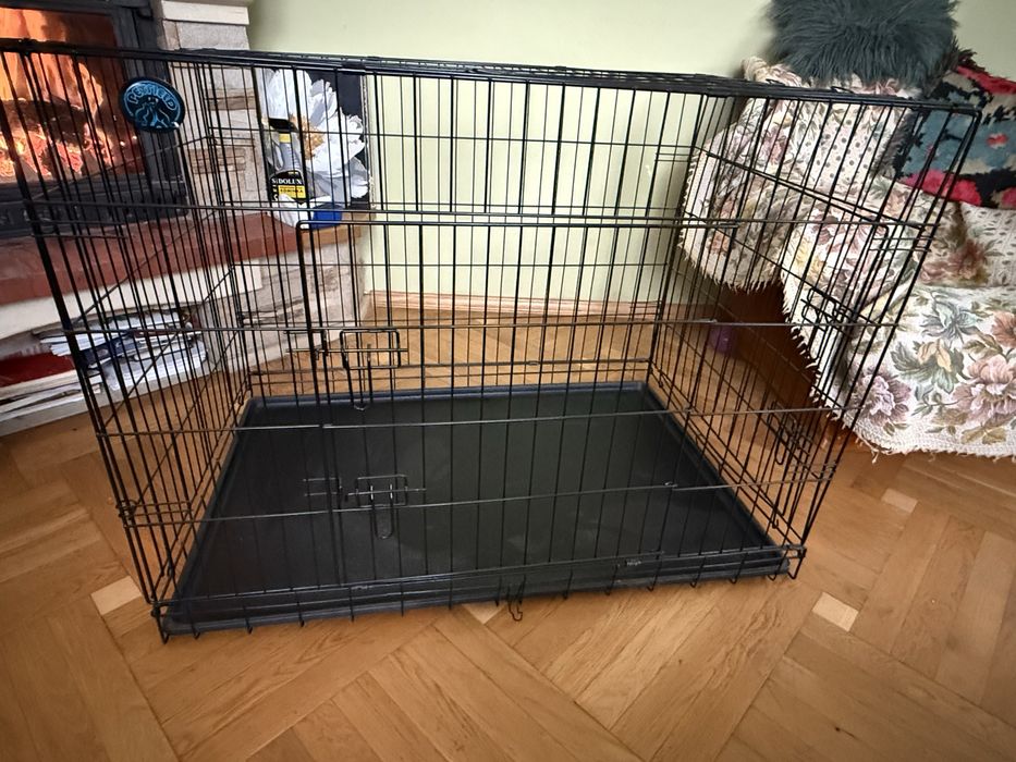 Переносна клітка для собак xl/вольєр