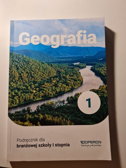Książka z geografii 1 klasa branżowa 1 stopien