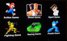 Extreme mini game box - jogos retro até 2 jogadores