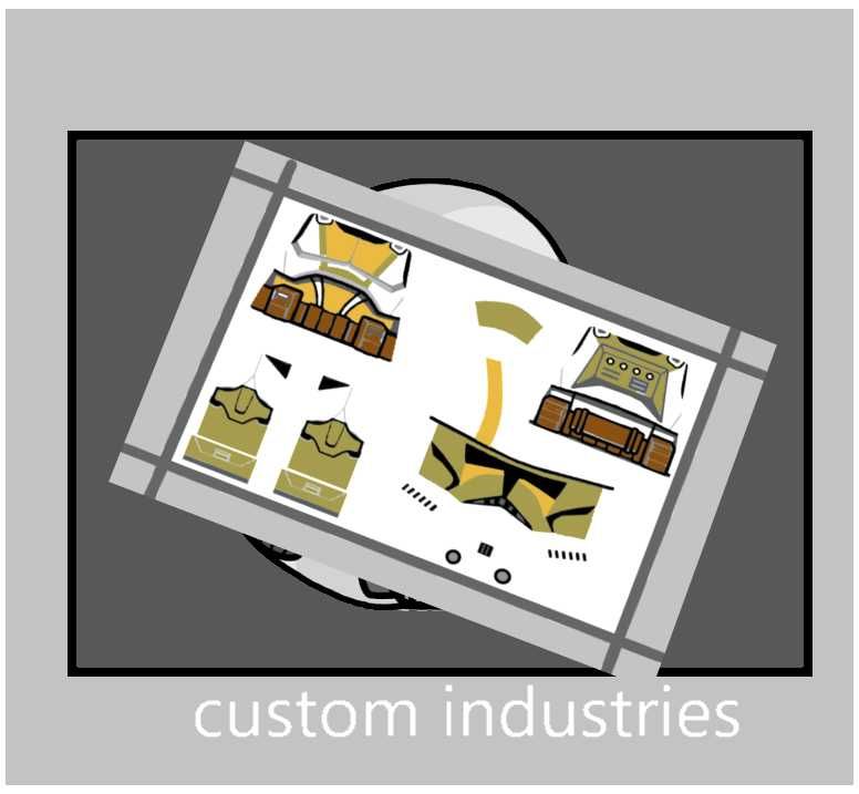kalkomania custom industries doom unit decals