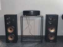 Zestaw audio Yamaha RX-360 + UHER Studio 200W x2 | Stan idealny