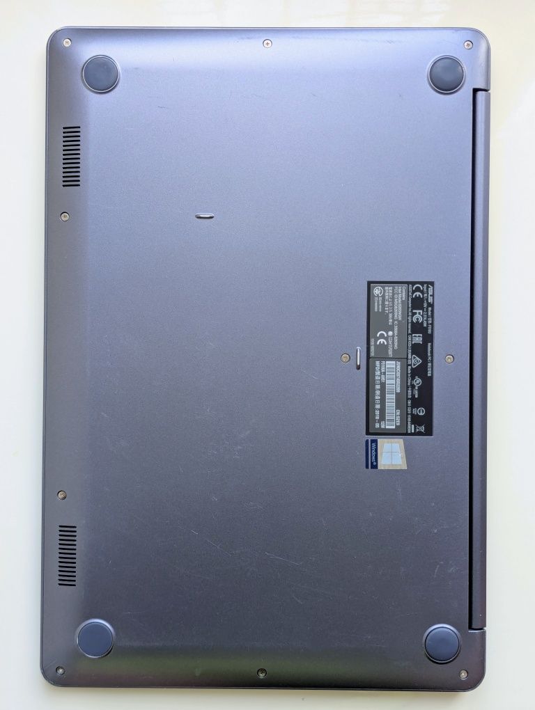 Тонкий ноутбук Asus Zenbook F510U Intel Core i5 8gen 8-32, 128-512 SSD
