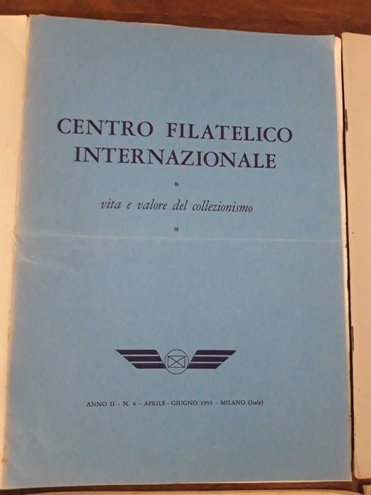 Selos Antigos - Centro Filatelico Internazionale 1955