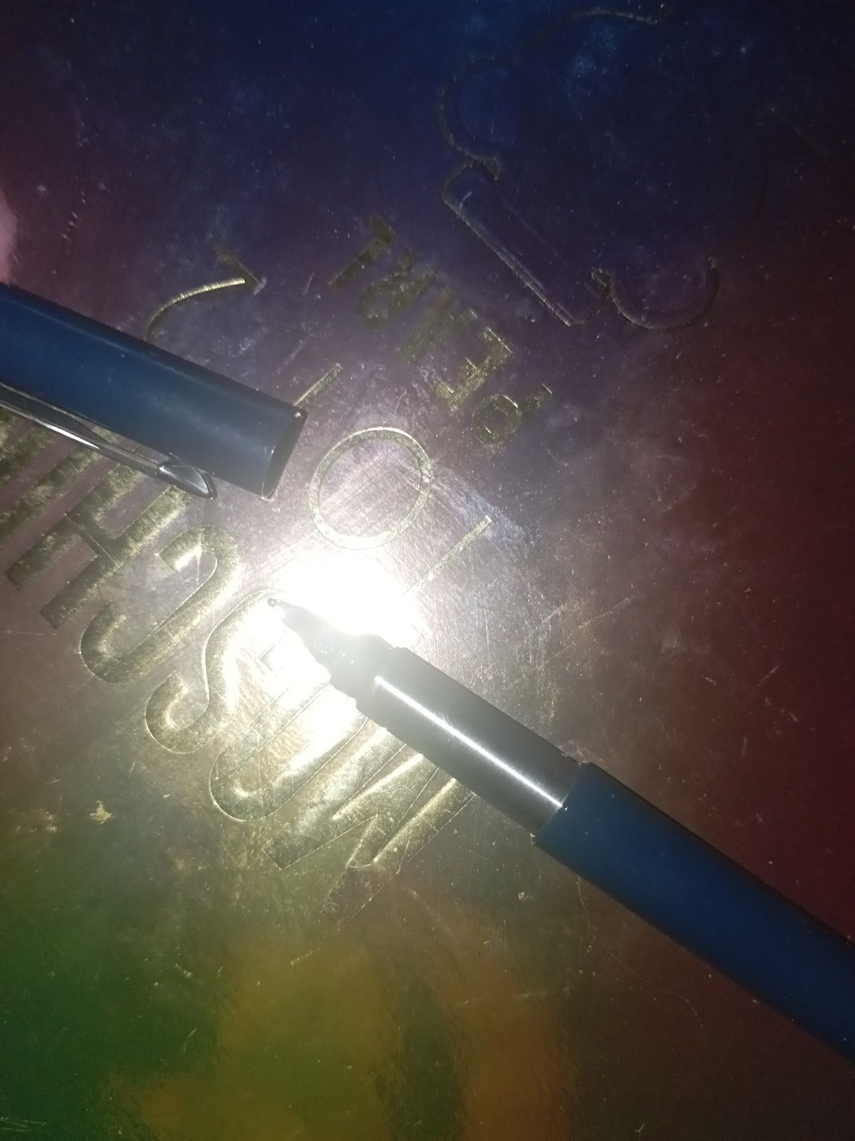 Caneta Parker sem tinta