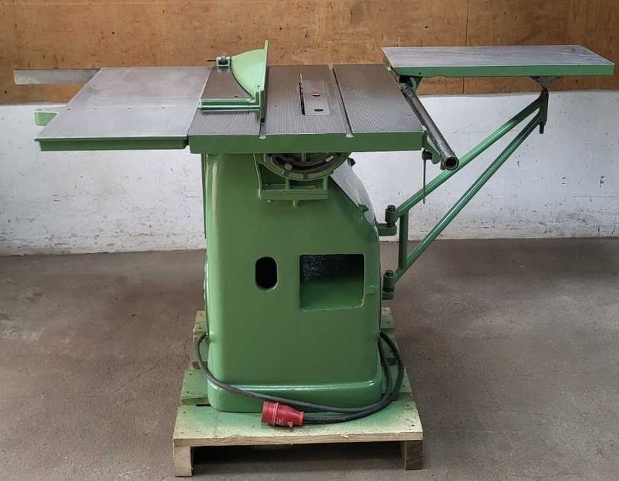 Pilarka Frommia 630 z wózkiem, piła tarczowa, formatowa, silnik 3.0 KW