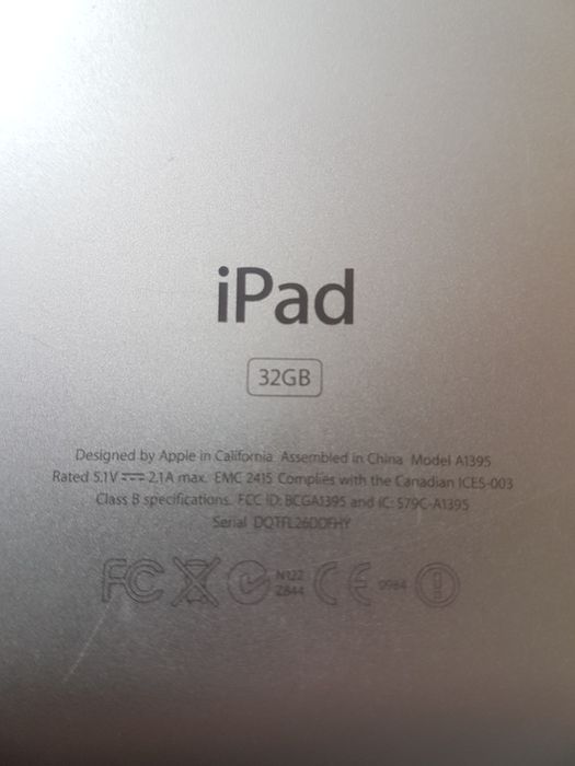 Apple Ipad A1395