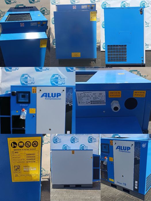 компрессор Alup Allegro 19 кВт 3,6м³/хв 13бар 2023р Італія гвинтовий