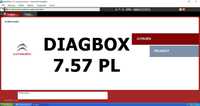 Diagbox 7.57 PL Diagnostyka Citroen Peugeot PP2000 DS Opel VB STABILNA