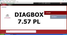 Diagbox 7.57 PL Diagnostyka Citroen Peugeot PP2000 DS Opel VB STABILNA