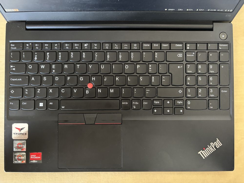 Portátil Lenovo Thinkpas E15 Gen3 1TB AMD Ryzen 5 16GB