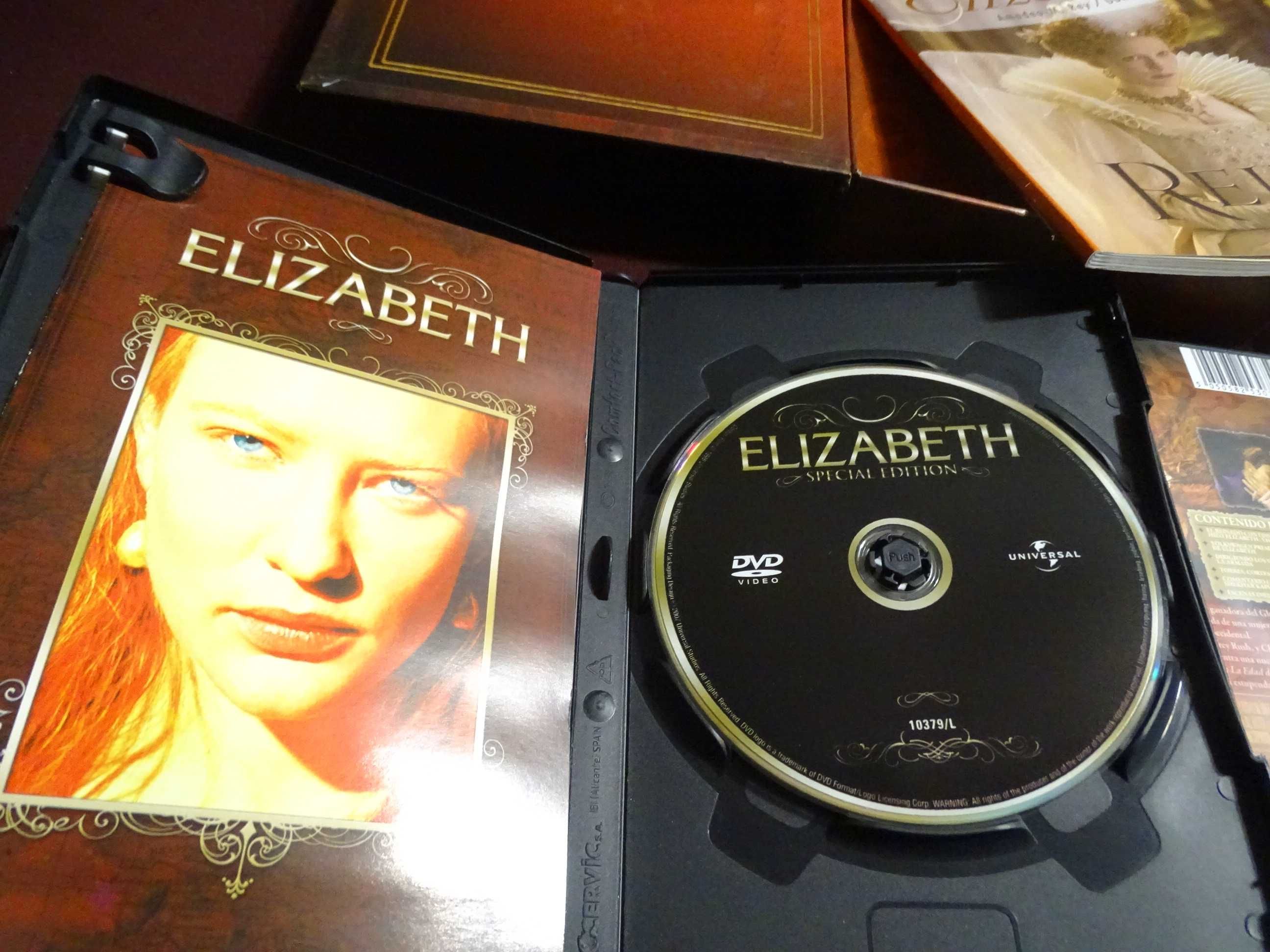 DVD Pack-Elizabeth-Edição para colecionadores