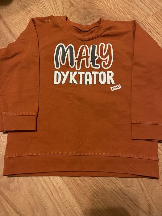Bluzka koszulka dla chłopca MRoFi maly dyktator 92/98