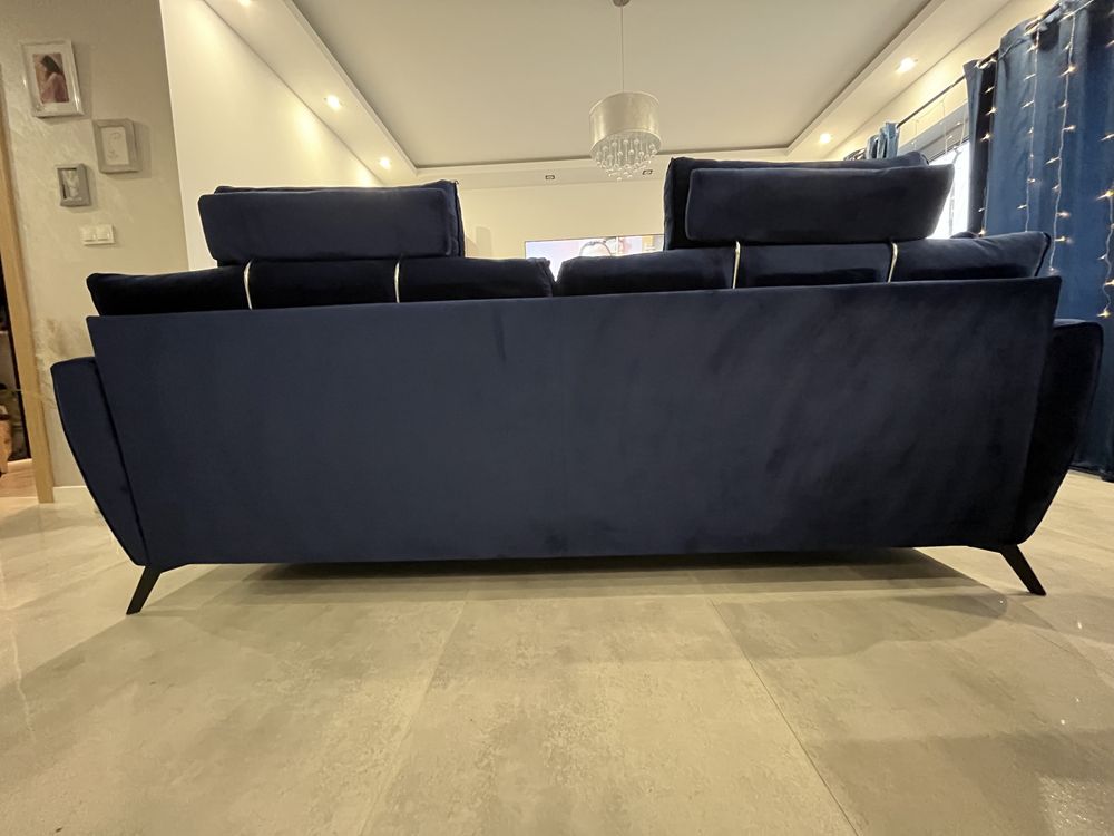Zestaw wypoczynkowy sofa fotel Scandic Magic velvet