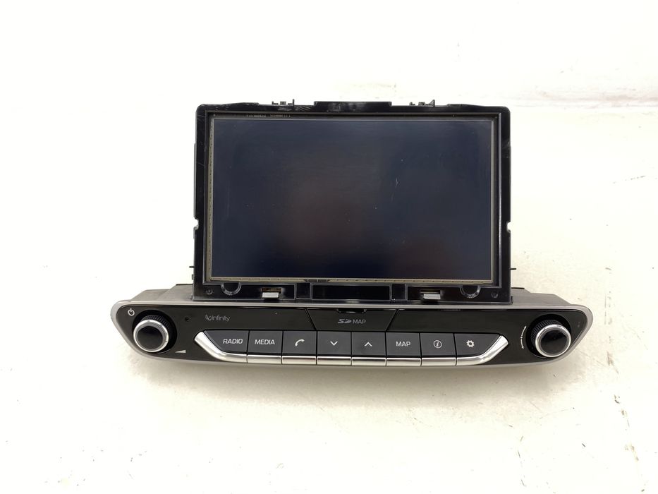 Hyundai IONIQ radio nawiagcja wyświetlacz LCD navi H24