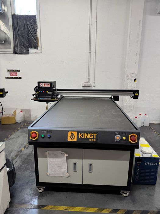 Drukarka UV LED - Flatbed 100 x 160 CMYK + 2W