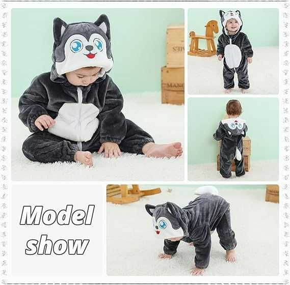 Nowa piżama / kombinezon / bluza / kostium / śpiworek / 70cm !2675!