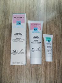 Zestaw Sephora krem All day Hydrator żel do mycia twarzy Clean Skin