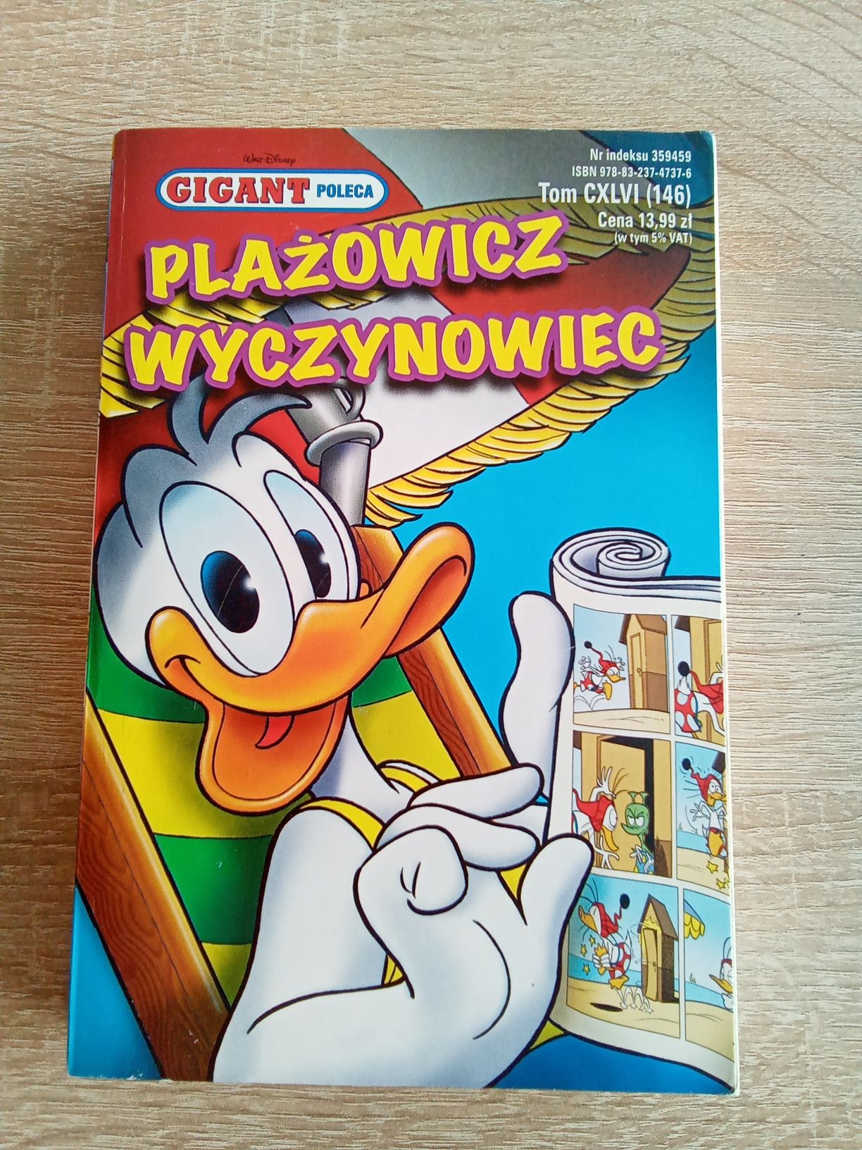 Plażowicz wyczynowiec gigant tom 146 CXLVI Kaczor Donald KG