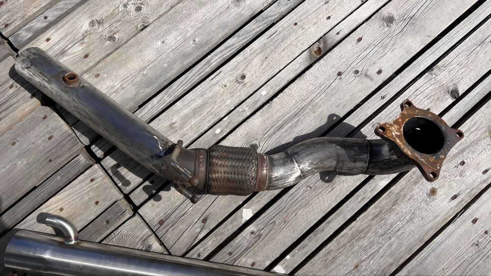 Downpipe 3” cale 2.0 TFSI / Audi A3 8p Quattro