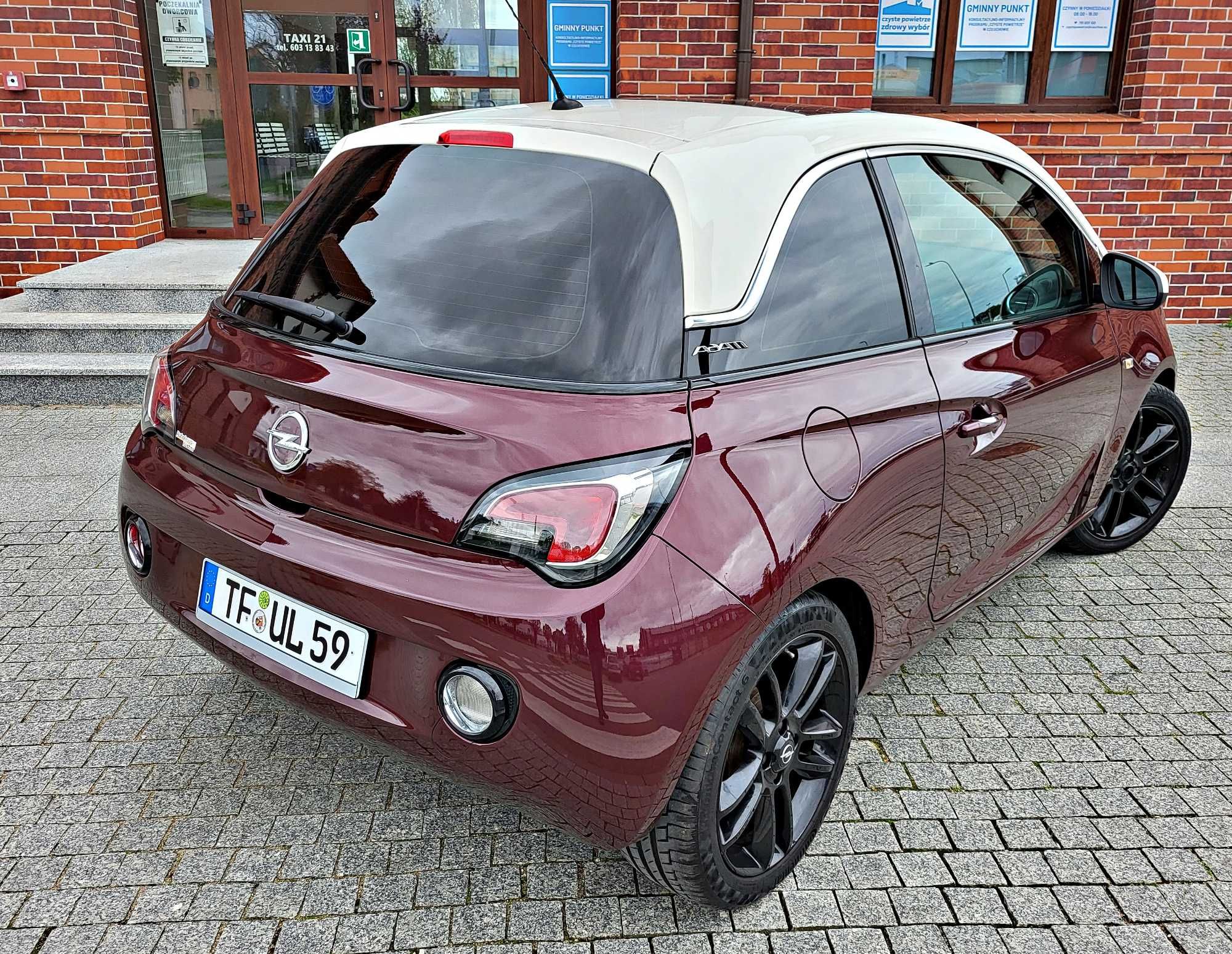 Śliczny Opel Adam  Benzynka*Klimatron*Alu*Panorama*LED  Opłacony..