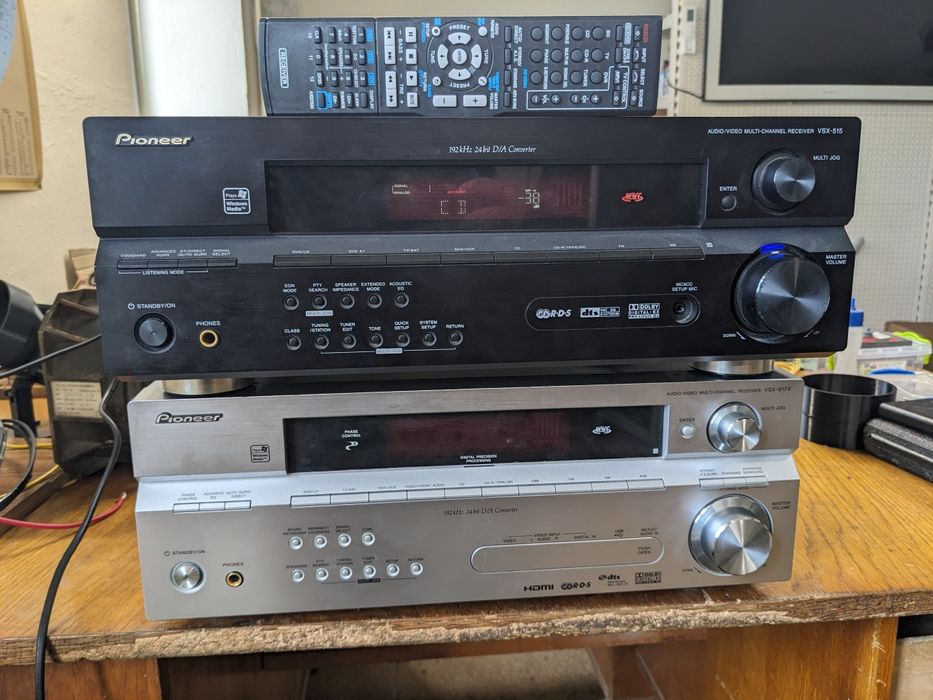 AV reciver Pioneer VSX-917, VSX-515