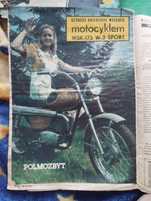 Plakat reklama WSK 175 w-2 sport