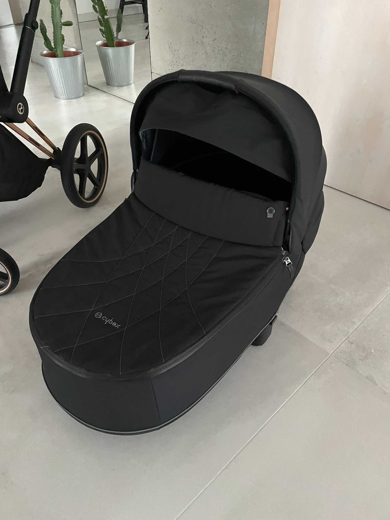 Wózek Cybex Priam 3w1 Rose Gold zestaw PO JEDNYM DZIECKU