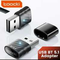 Nadajnik Bluetooth v5.1 - Transmiter USB adapter BT do PC - Toocki