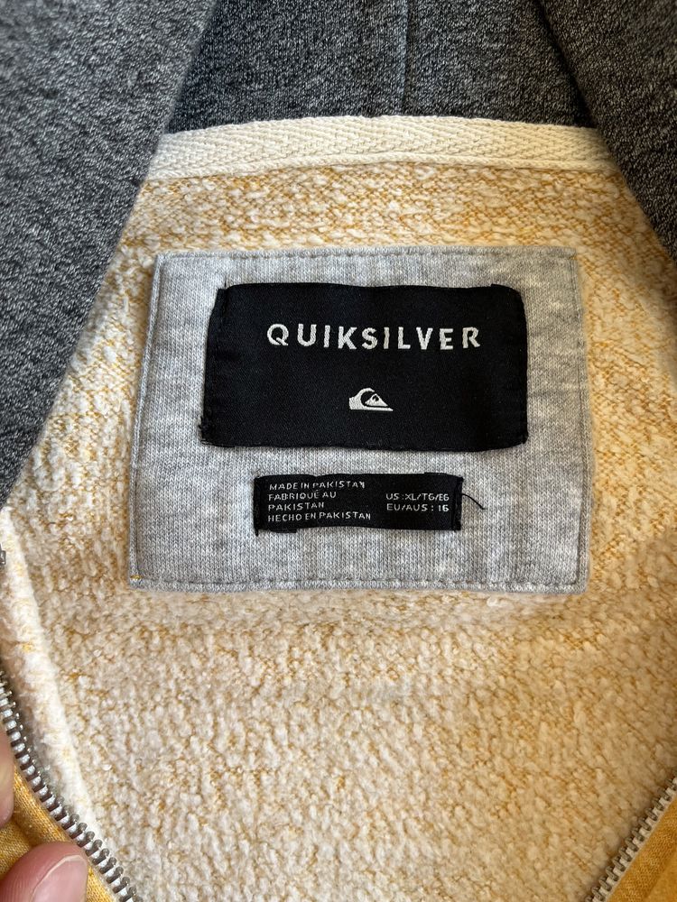 casaco quiksilver amarelo 16 anos