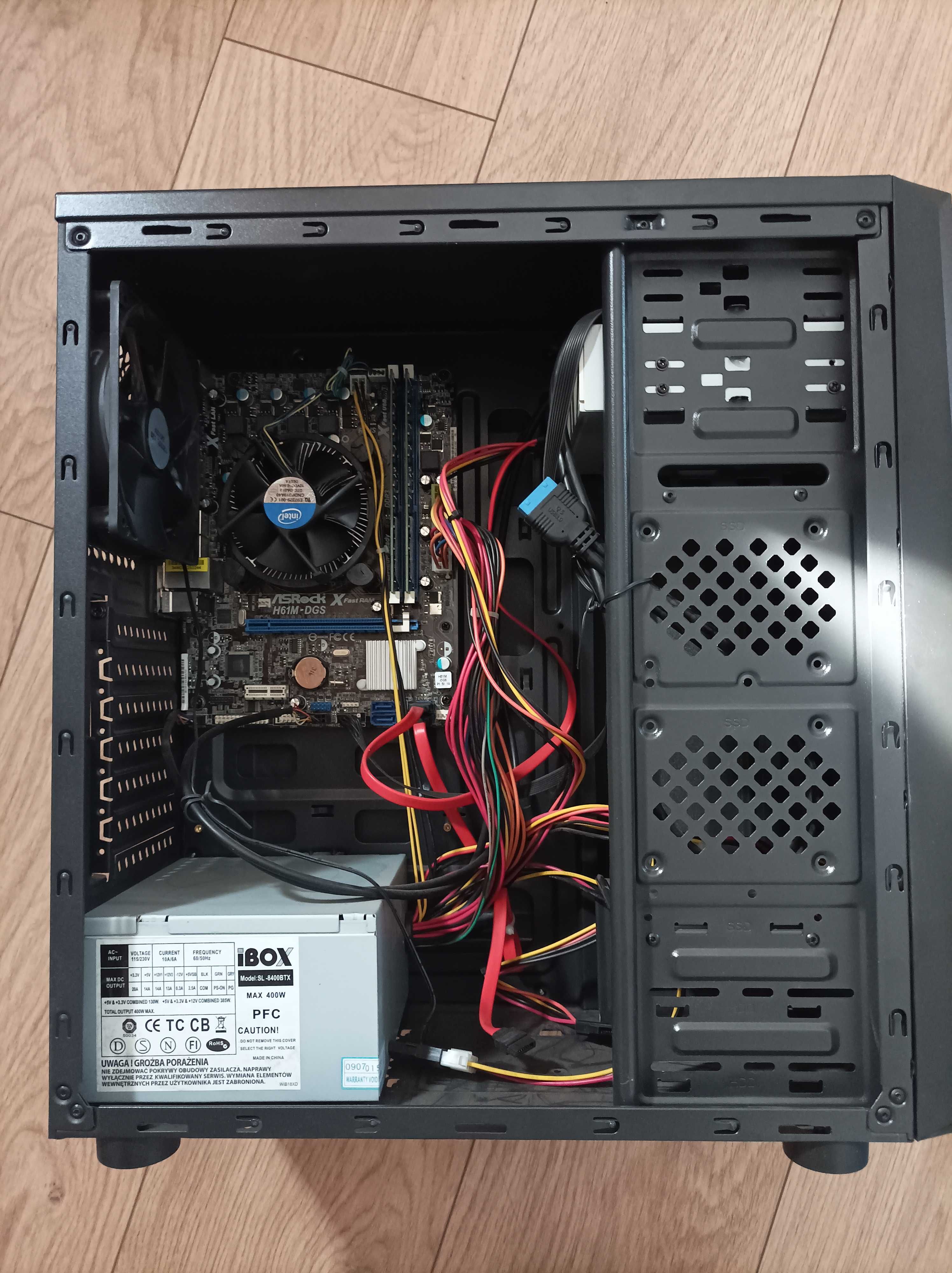 Jak nowy komputer stacjonarny i3, 8rb ram usb 3.0