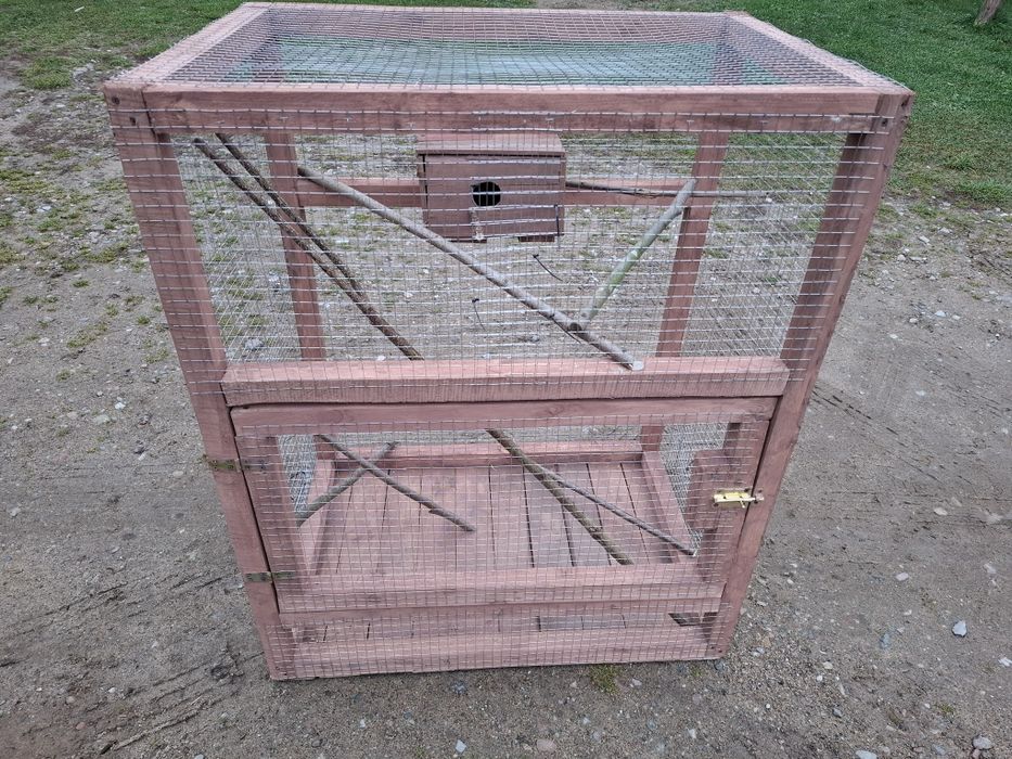 Klatka dla papug falistych/przepiórek chińskich