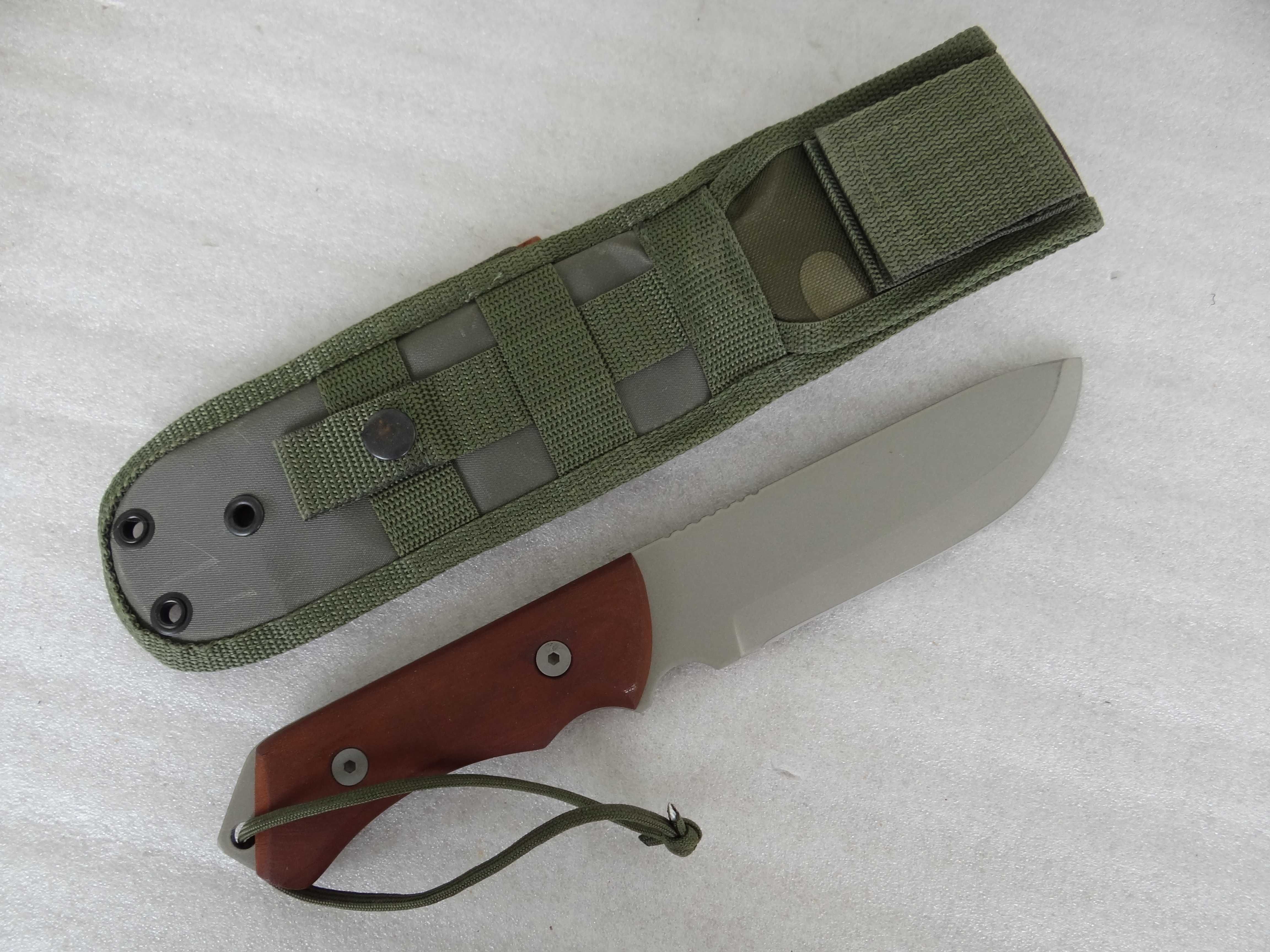 Nóż Survivalowy GP NS1 „Caiman” kamuflaż wzór 93 Grzegorz Prządka