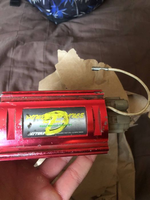 Daytona красная комутатор yamaha jog/dio/lets/suzuki