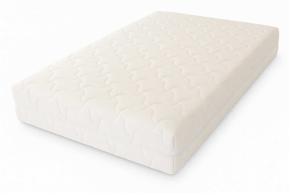 Pokrowiec na materac pikowany Frotte z bawełny, szyty na wymiar