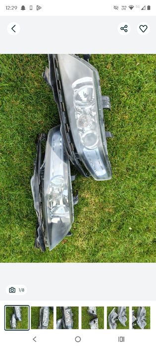 Lampy przód Honda Accord VII