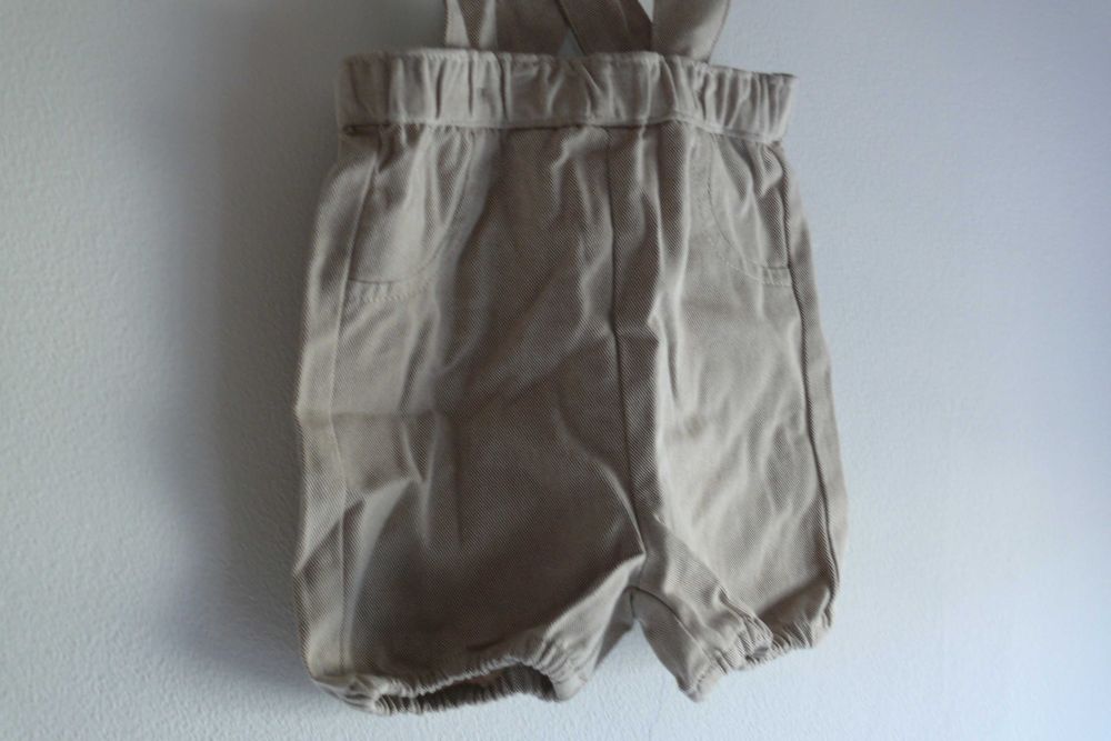 Calções com suspensórios  ZY - Zippy 3/6 meses