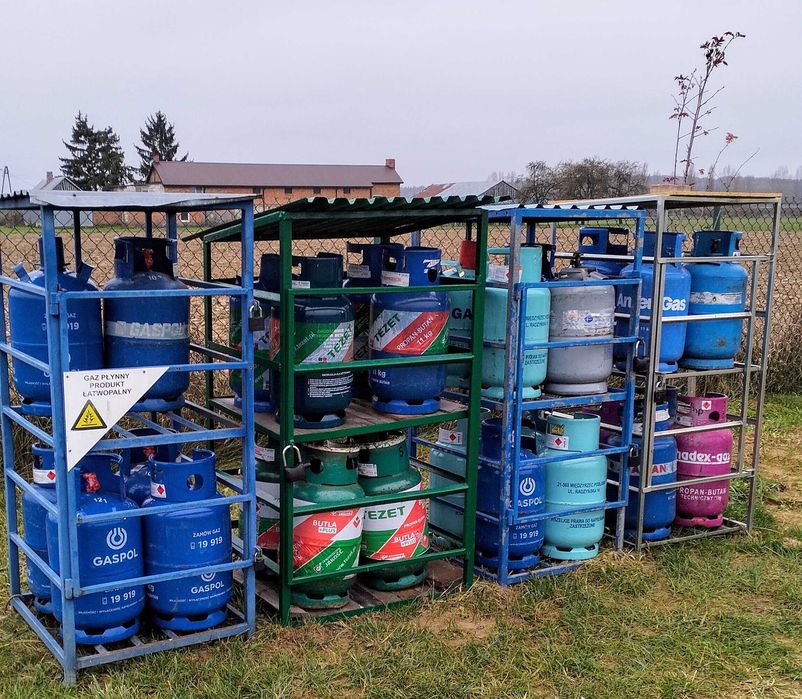 Tanio sprzedam butle pełne propan- butan