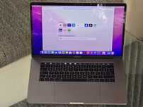 Macbook Pro 15,4 Touchbar Inltel i7 7GEN 16GB RAM SSD 512GB Gwarancja
