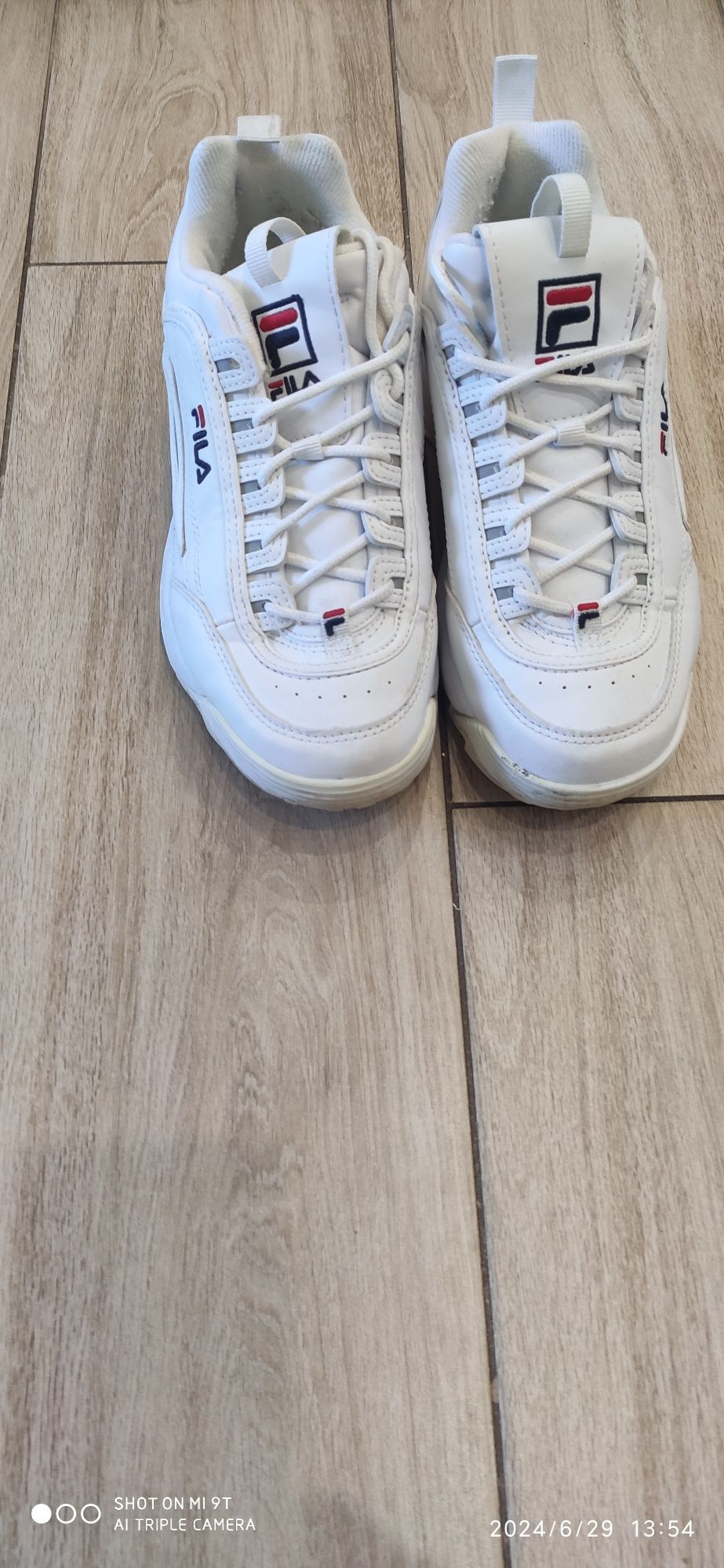 Adidasy FILA białe