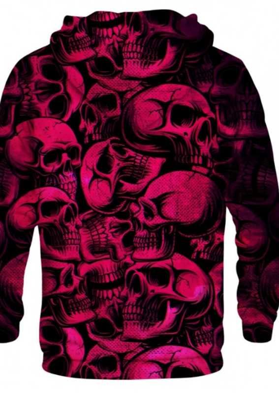 Bluza z kapturem Skulls Bittersweat Paris roz. S (176cm),stan b.dobry