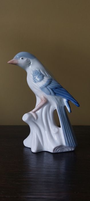 Figurka, ptaszek, ceramika