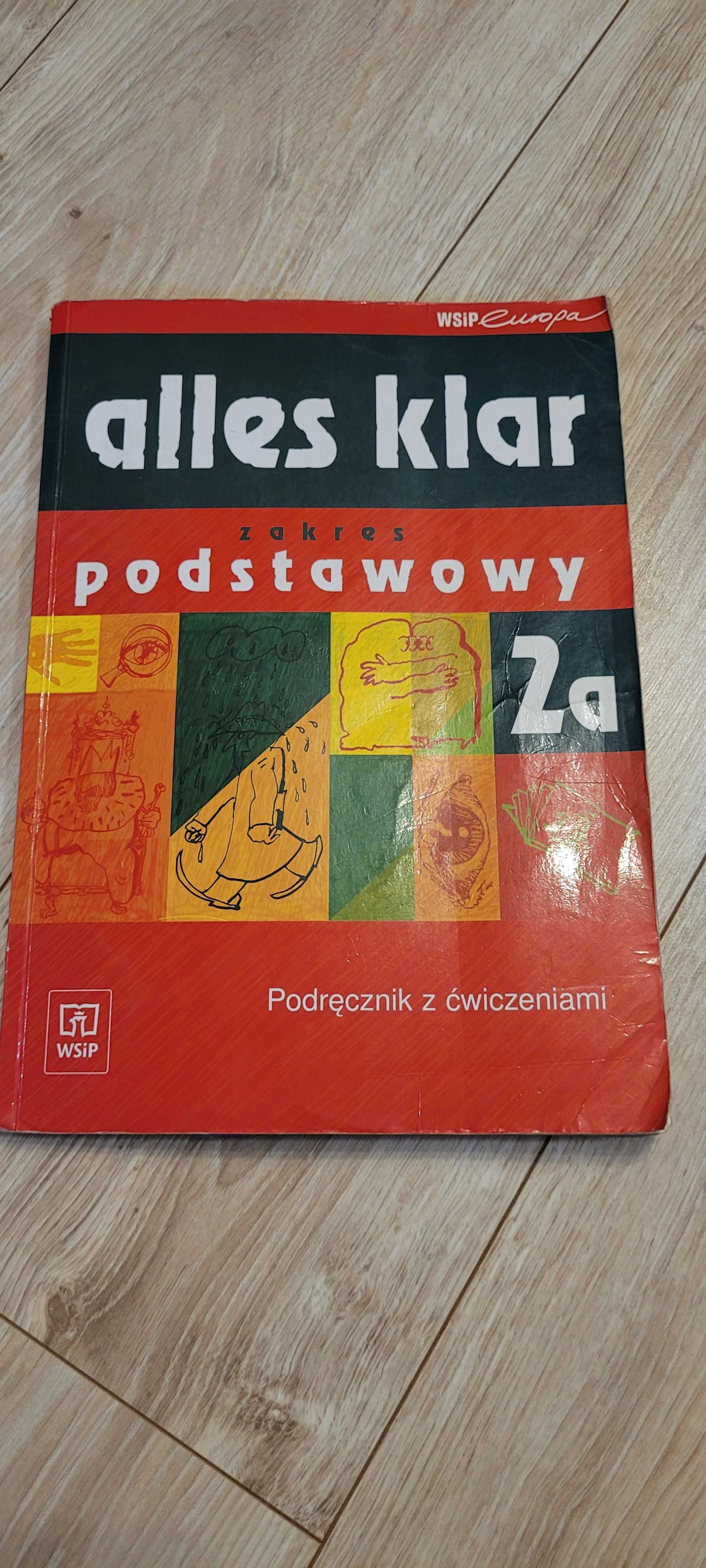 Alles klar - zakres podstawowy 2a - PD + ĆW / podręcznik, niemiecki