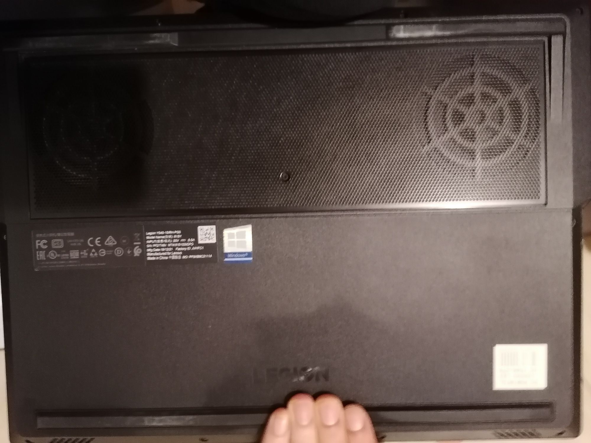 Portátil Gaming Legion Com Caixa