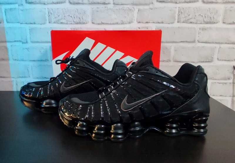 Buty meskie Mokasyny Nike_Shox_TL_black R.41