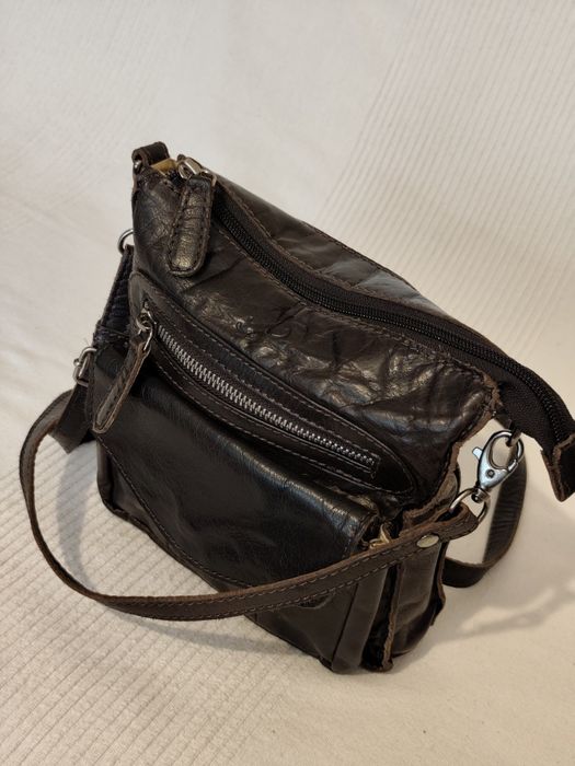 Skórzana torebka listonoszka męska House Of Janic Carlo