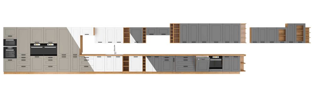 Meble kuchenne, szafki kuchenne, kuchnia modułowa. Kolekcja NALA!