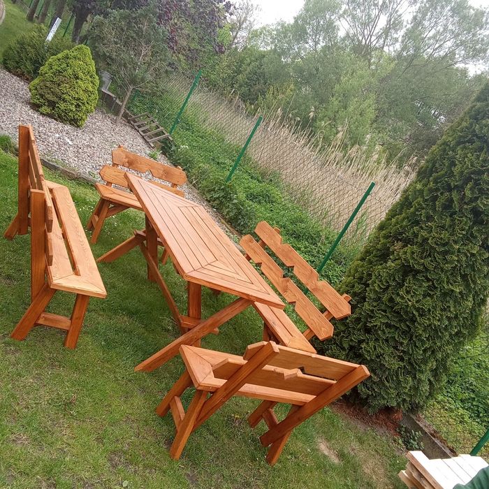 Meble ogrodowe stół 195x90